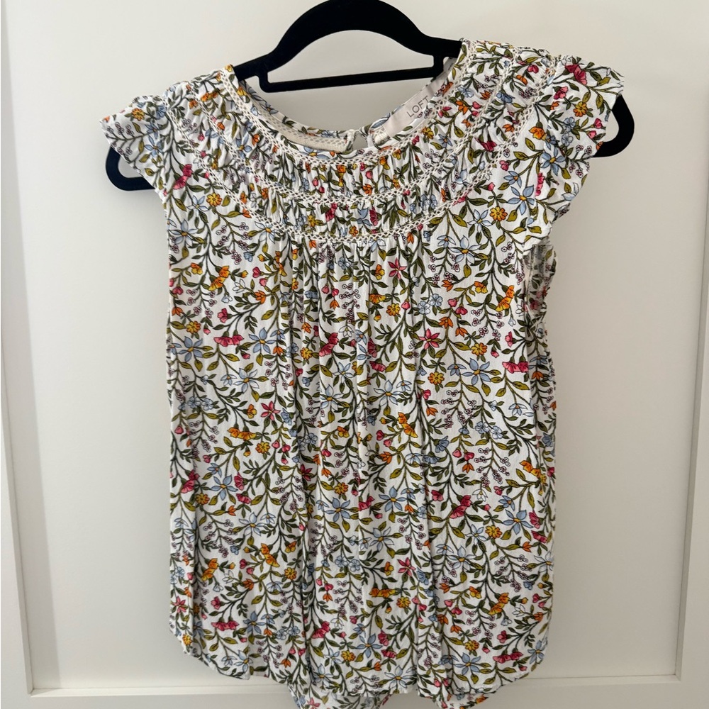 Floral Print Women's Top
